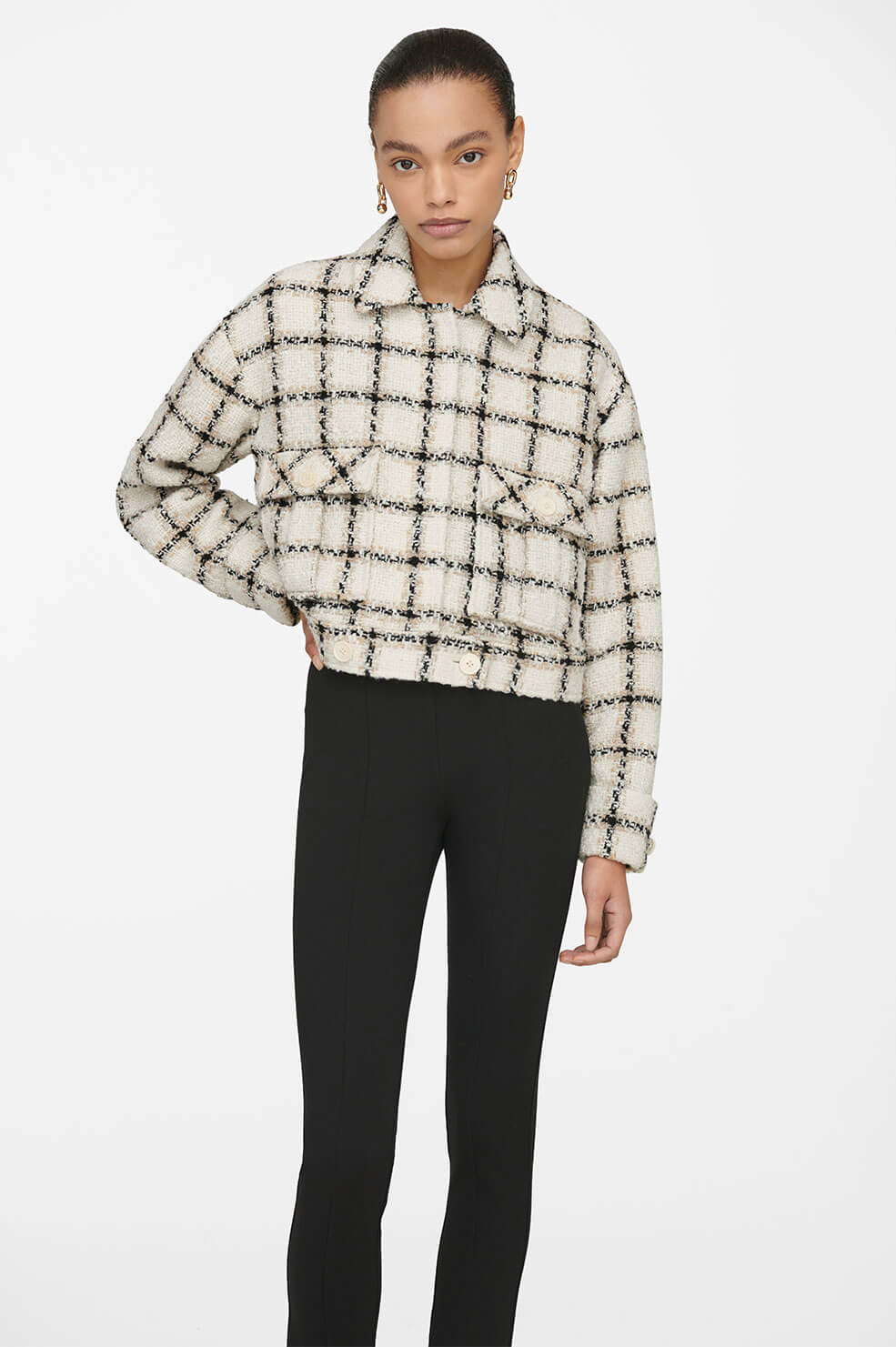 Anine bing hotsell flannel jacket