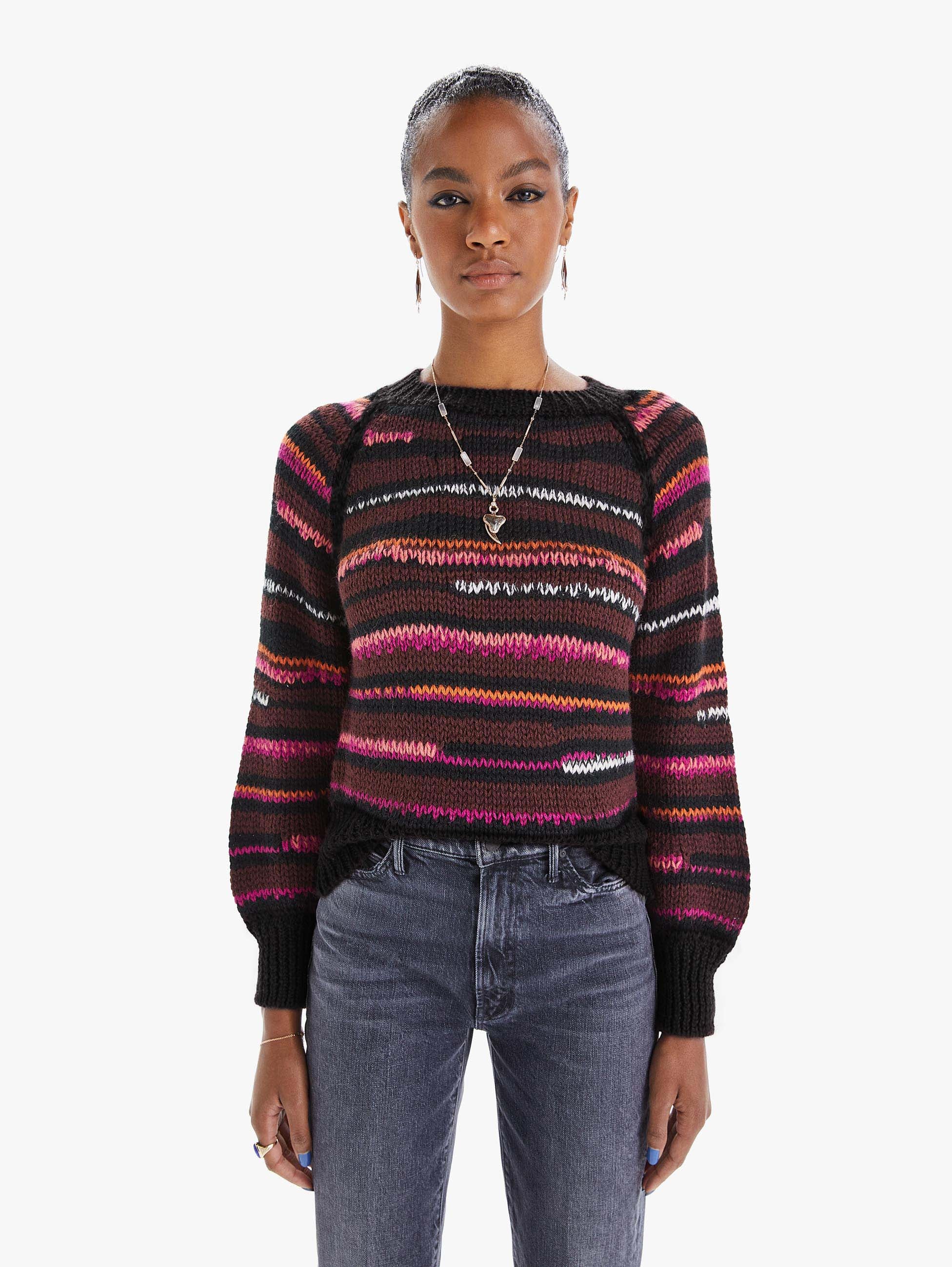 Bell sleeve crop outlet sweater