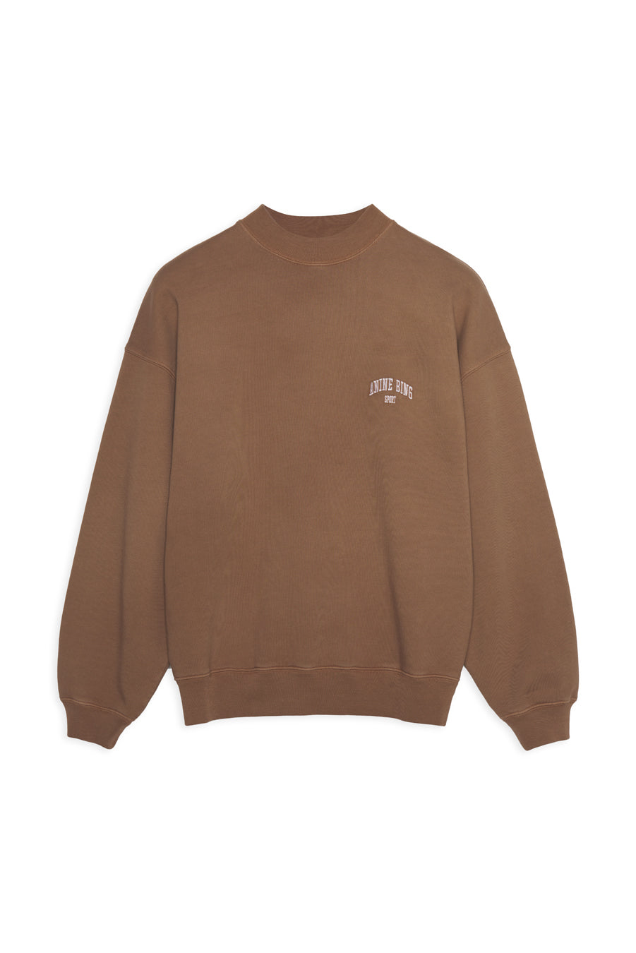 Anine Bing Phoenix Sweatshirt in Camel Blond Genius