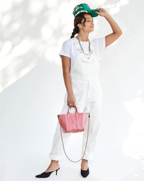 Bags & Small Accessories  Clare V. Le Petit Box Tote Pink