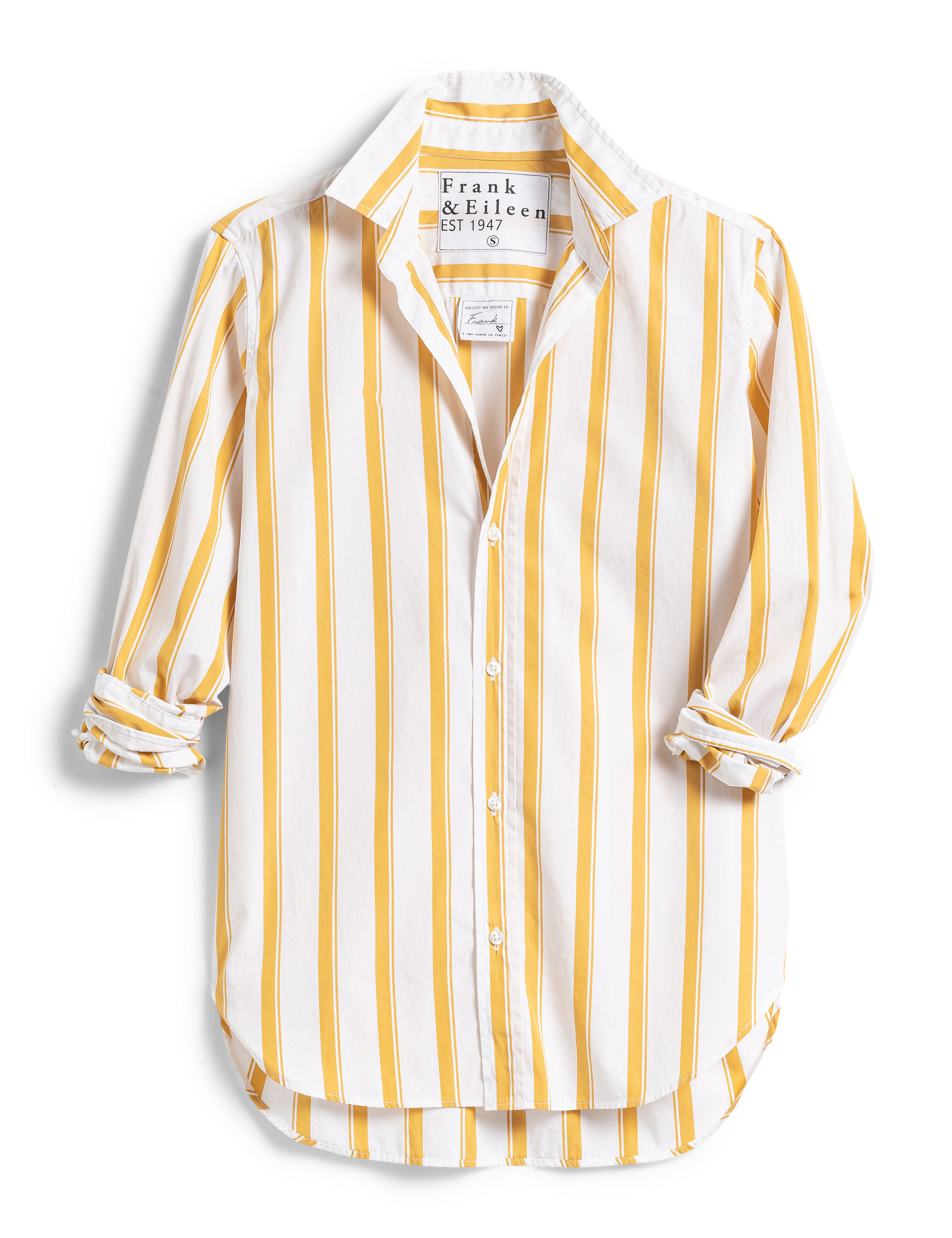 Frank & Eileen - Eileen Woven Button Up in Blue Stripe – Blond Genius