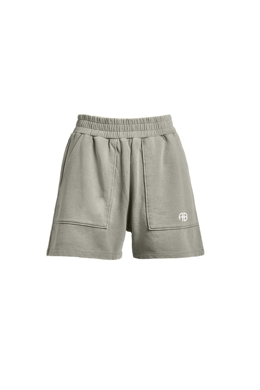 Anine Bing Kelsie Short in Green Khaki Blond Genius