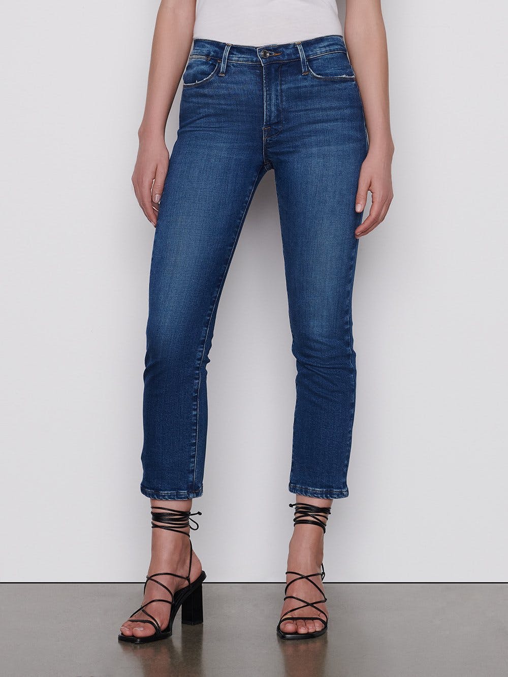 Frame LeHigh Skinny store High Rise Denim $235