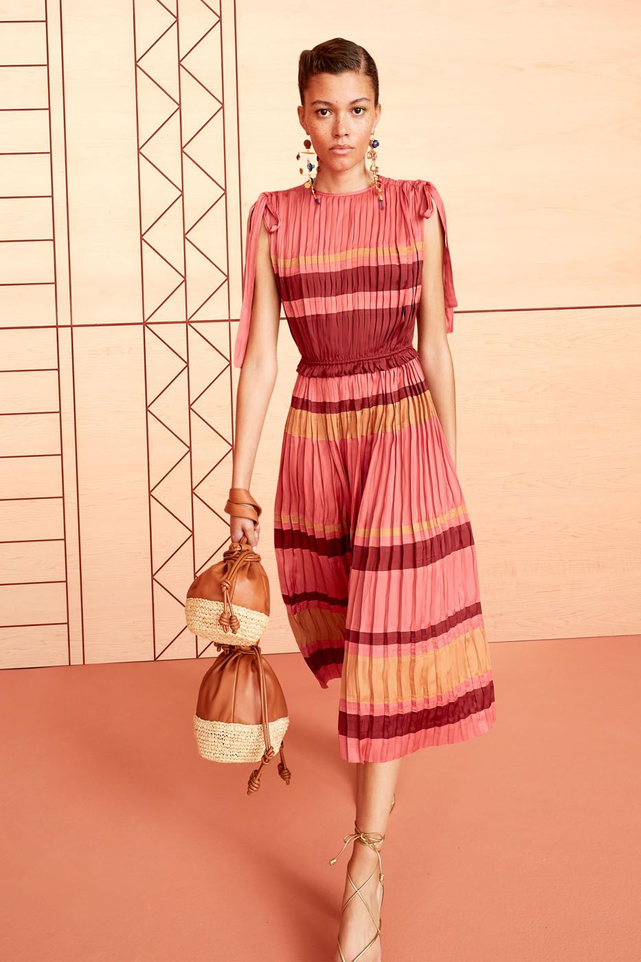 Alessa printed cotton midi dress in multicoloured - Ulla Johnson