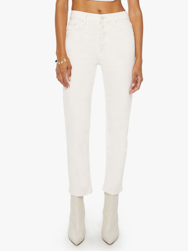 Mother - The Tomcat Ankle Jeans in Cream Puffs