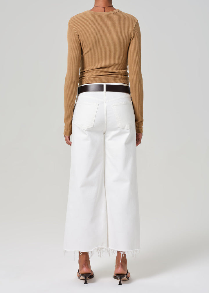 Citizens of Humanity - Lyra Wide leg Crop in Soft White