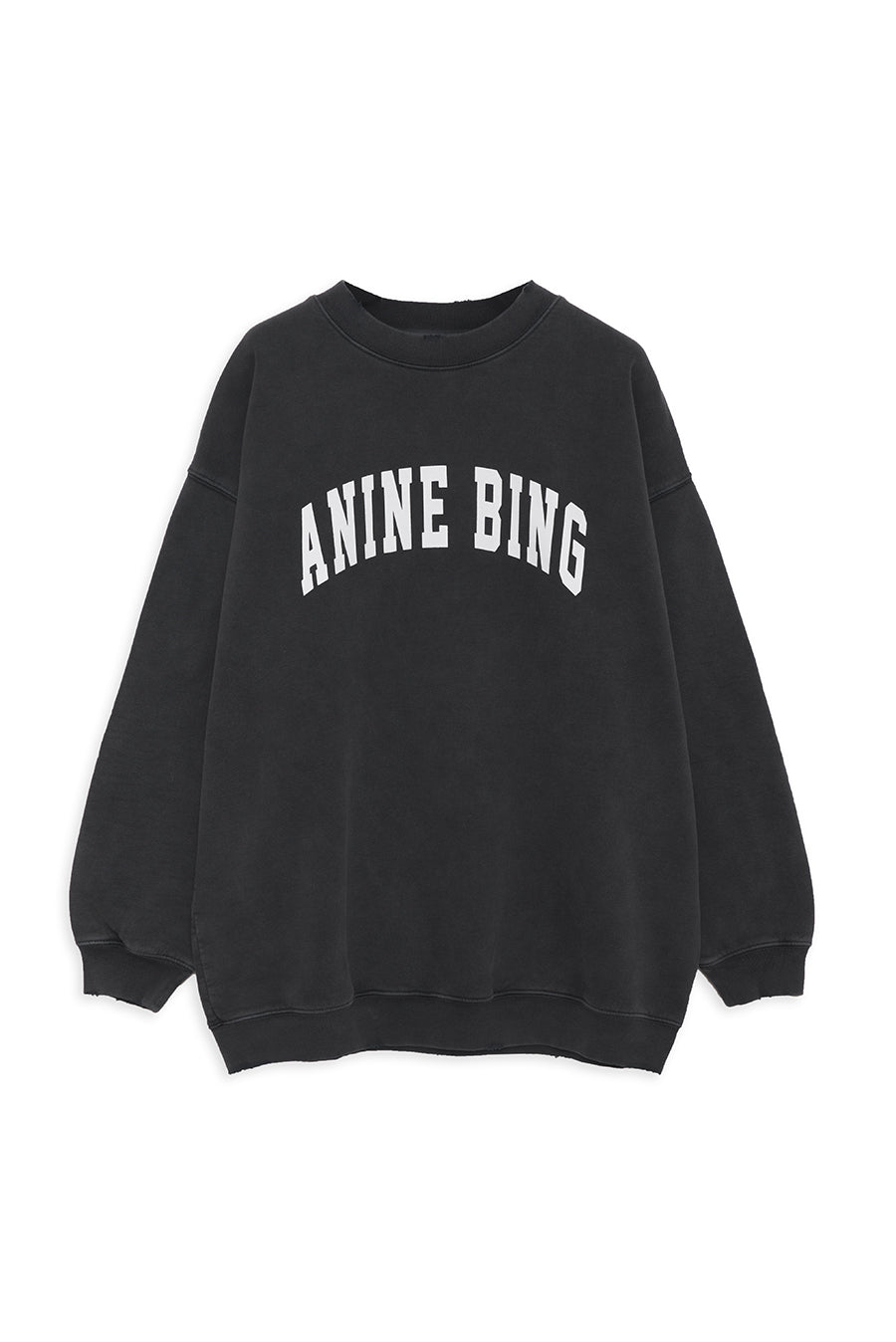 Anine Bing - Tyler Sweatshirt in Washed Black – Blond Genius