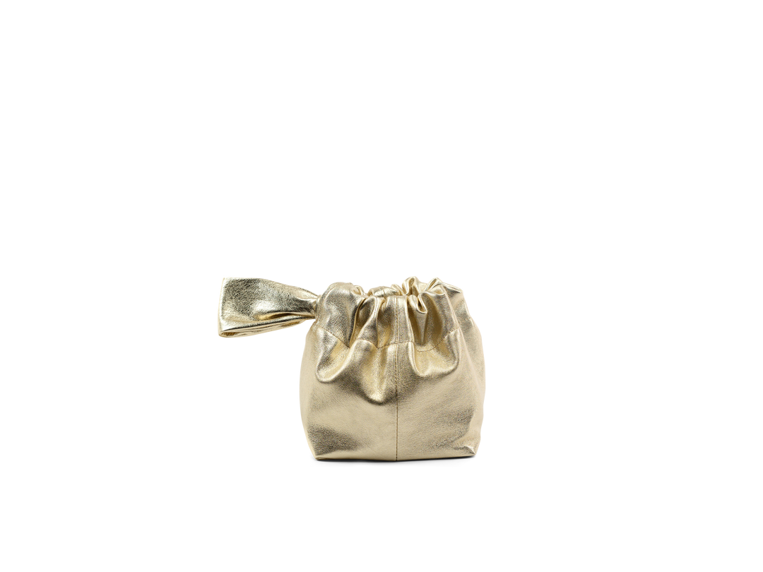 Lemiz - Mariposa Bucket Bag in Champagne