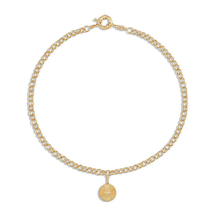 Alexa Leigh-Guidance Necklace-Gold 16"