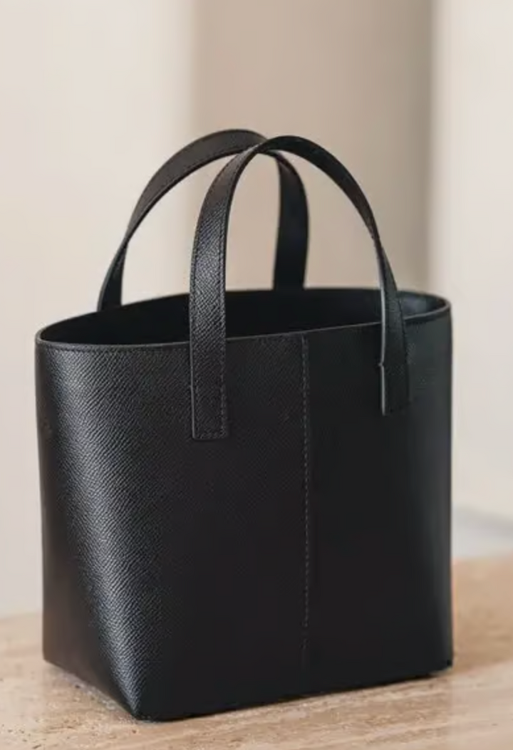 Jenni Kayne - Mini Leather Tote in Black