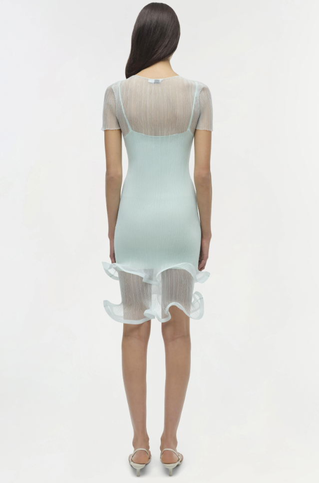 SIMKHAI - Jett Mini Dress in Seafoam