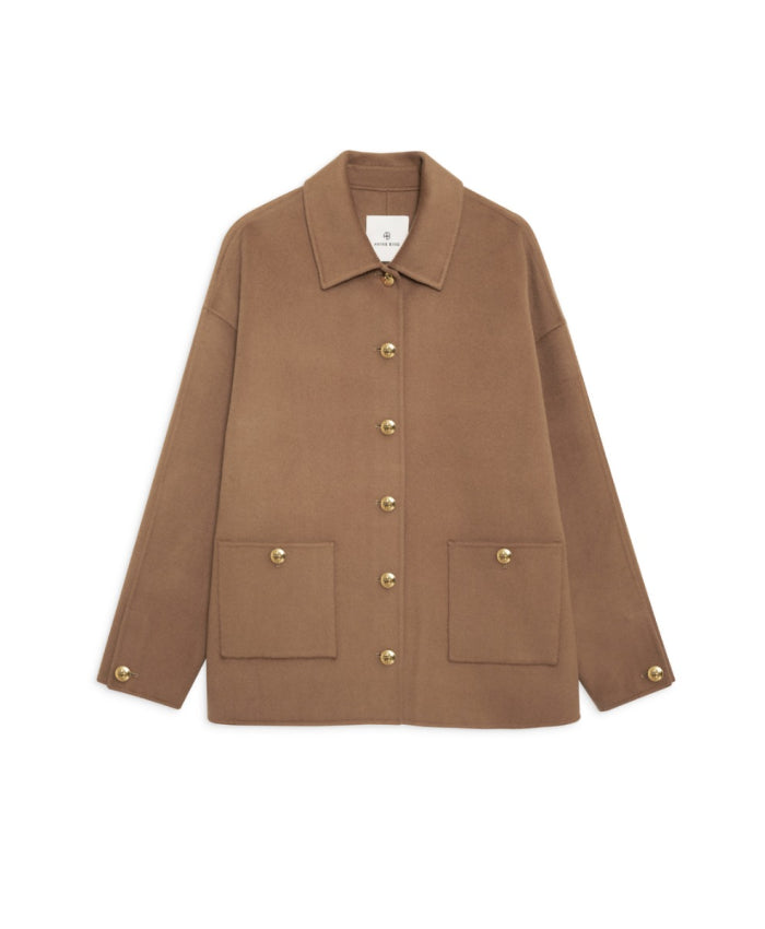 Anine Bing - Luca Jacket in Camel Cashmere Blend