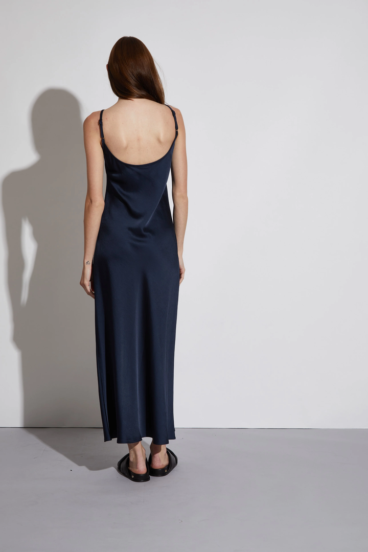 Saint Art New York - Haley Slip Dress in Navy