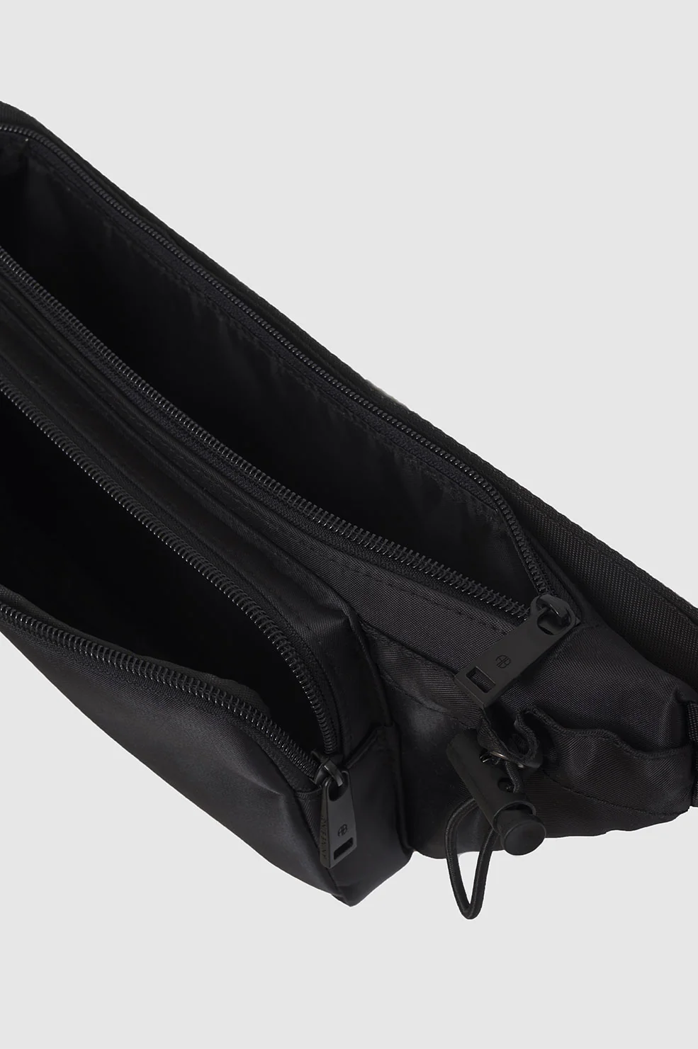 Anine Bing Serena Waist Bag in Black Blond Genius