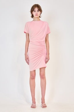 SIMKHAI - Kiko Mini Dress in Dusty Rose