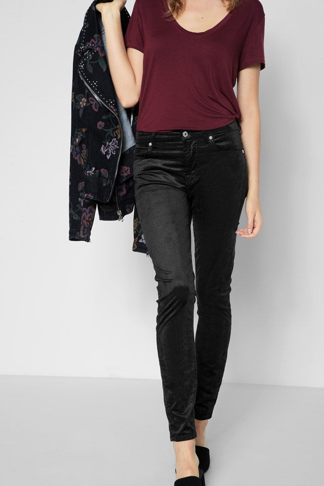 7ForAllMankind Velvet Ankle Skinny popular 31 Black Super Soft & Sexy! Rtl $189