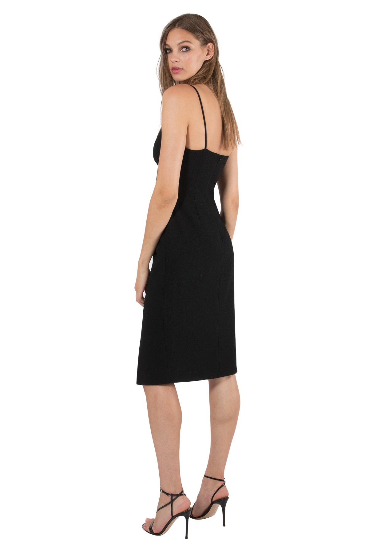 Black halo bowery sheath sales dress