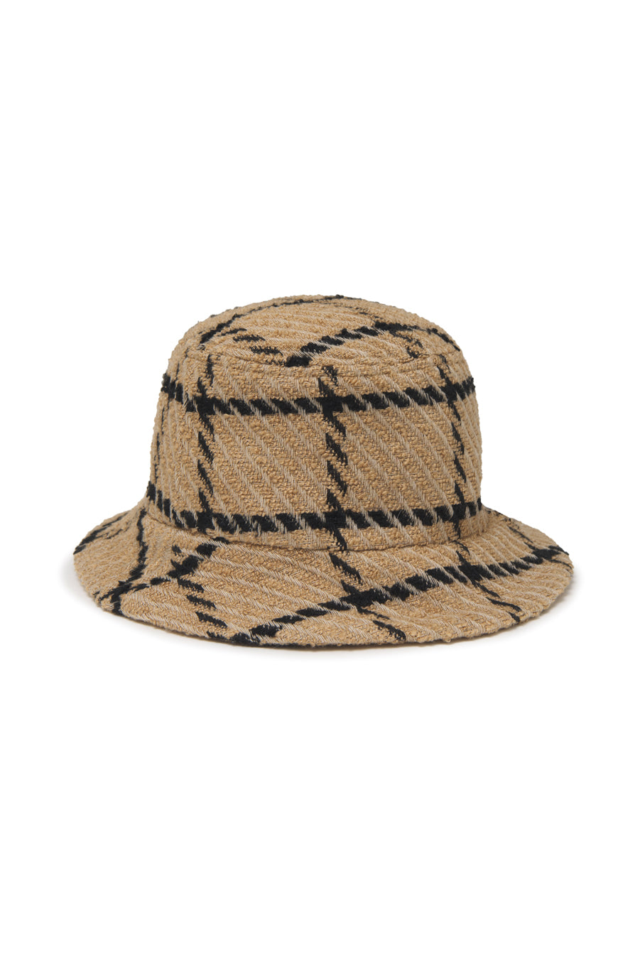 Anine Bing - Cami Bucket Hat in Camel Check