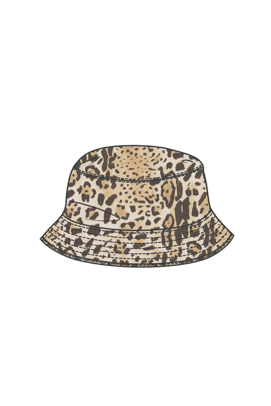 Anine Bing - Cami Bucket Hat in Cheetah Print