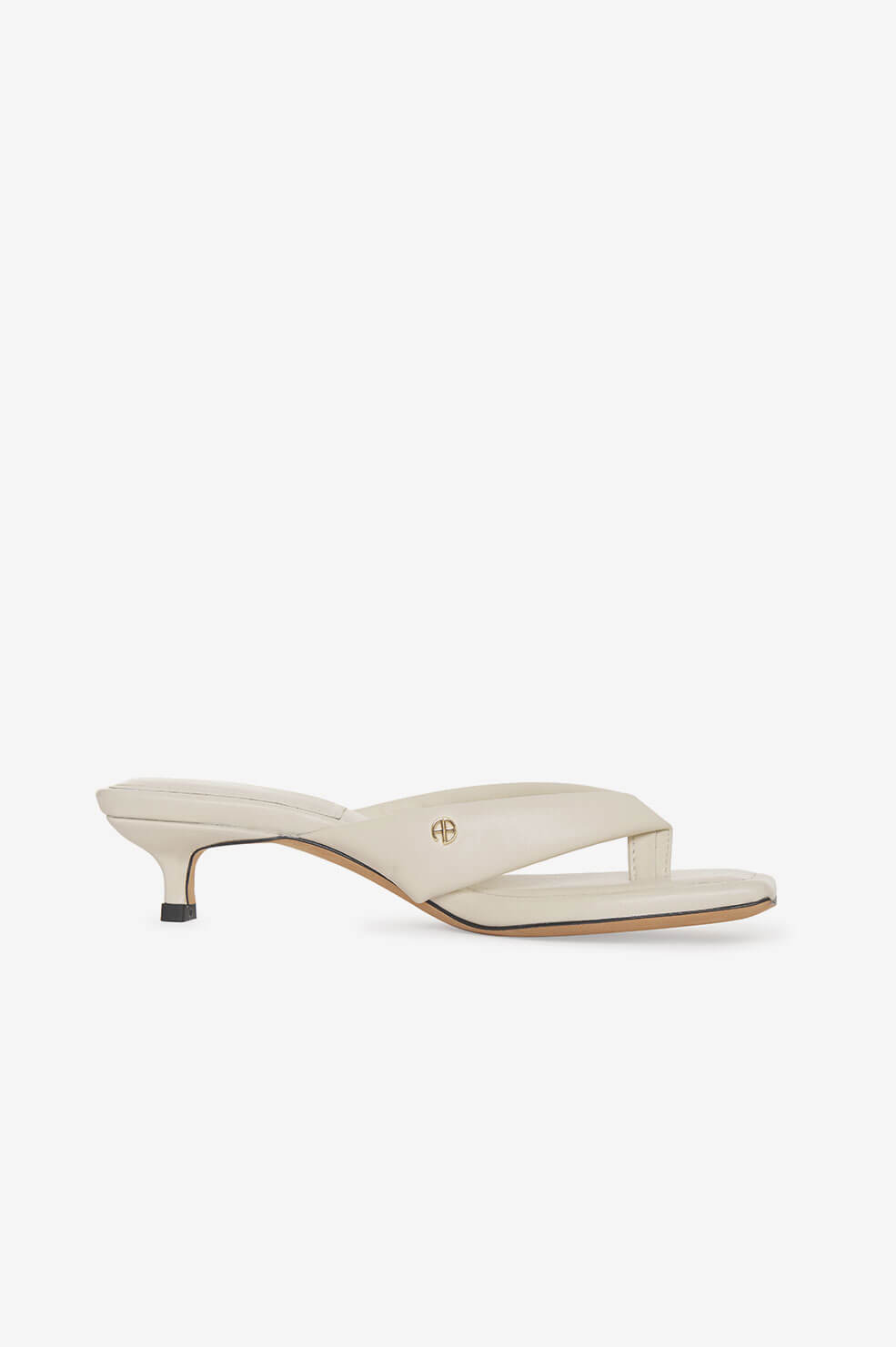 Anine Bing Viola Sandals in Ivory Blond Genius