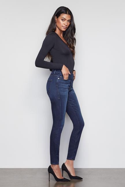 Good American - Good Legs High Rise Jeans in Blue089 – Blond Genius