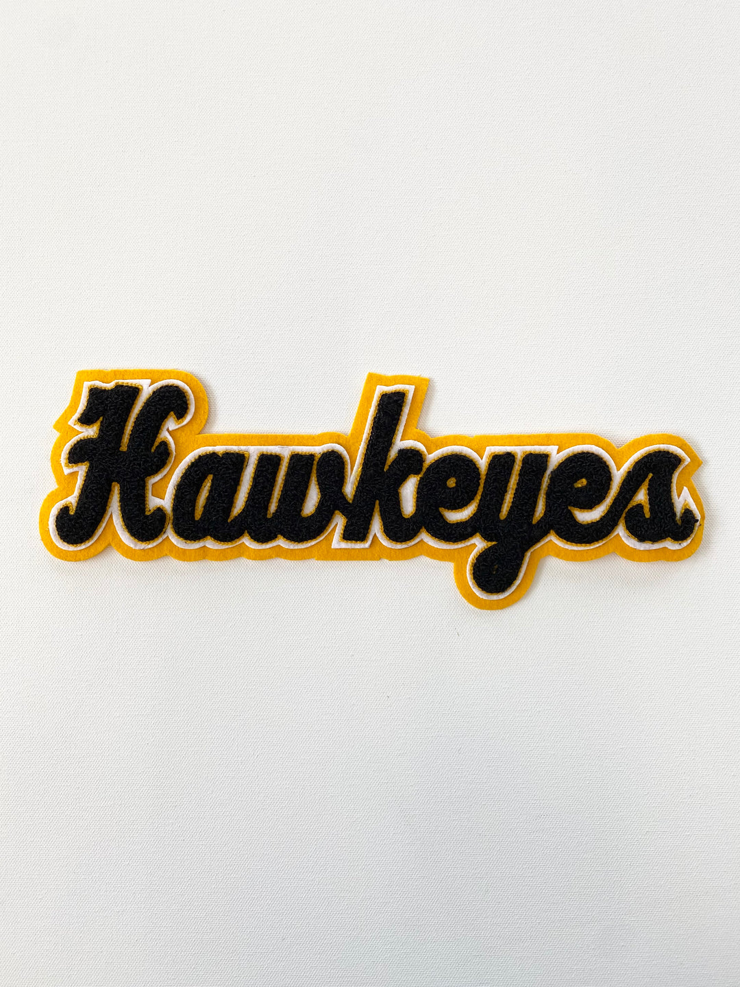 Iowa and Iowa State Script Word Patch