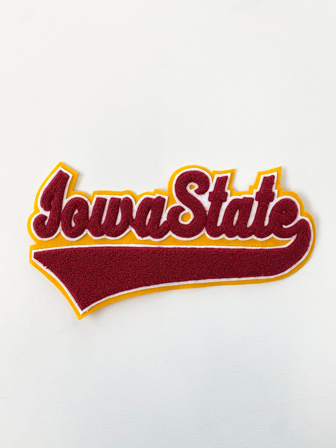 Iowa and Iowa State Script Word Patch