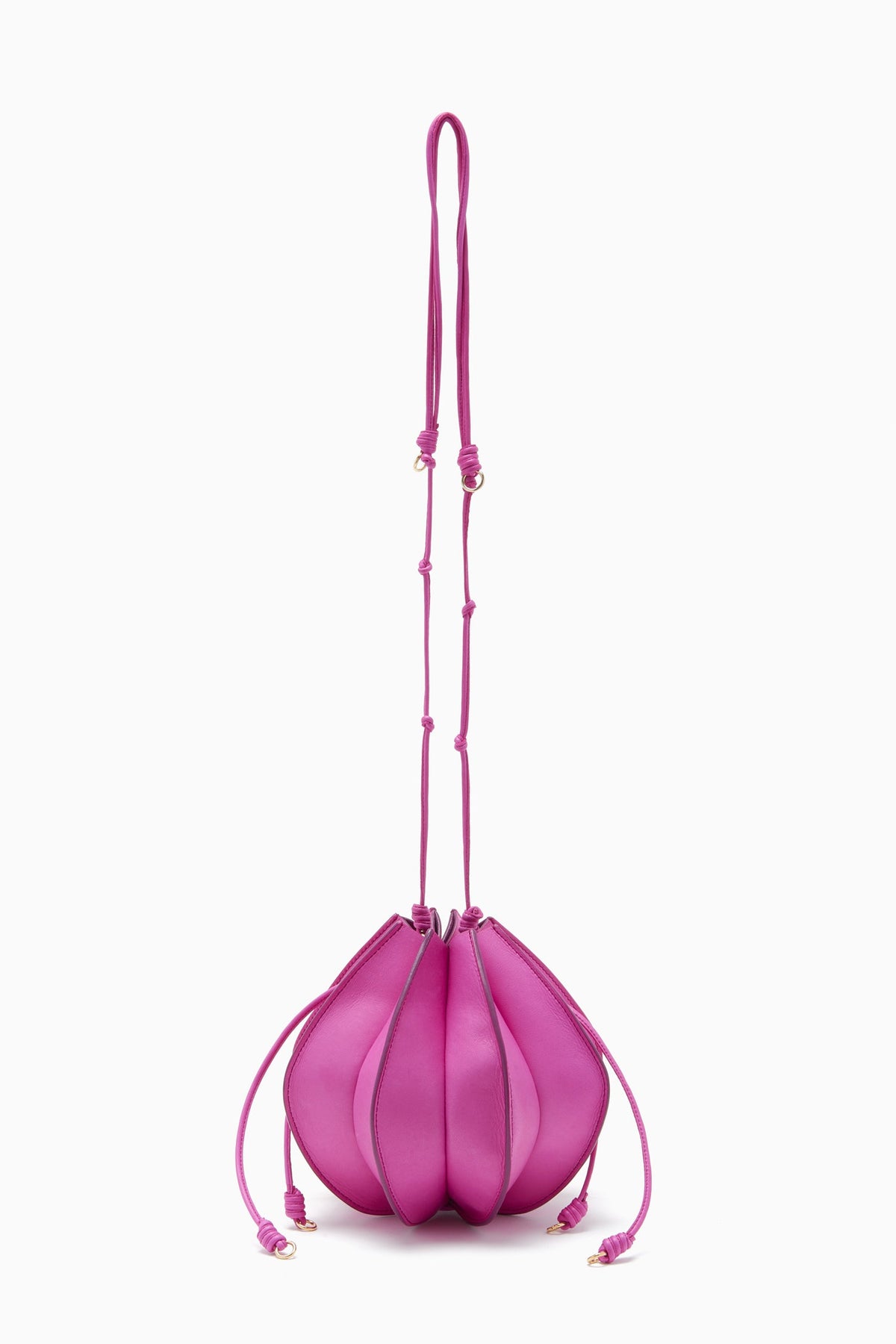 Ulla Johnson Lotus Flower Pochette Top-Handle Bag, Orchid Colorblock, Women's, Handbags & Purses Crossbody Bags & Camera Bags
