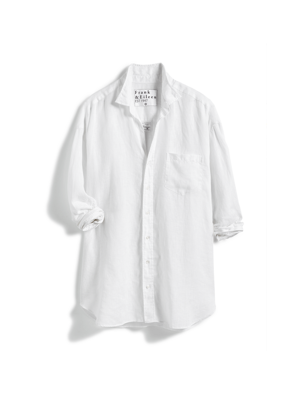 Frank & Eileen - Mackenzie Button-Up Shirt in White | Blond Genius