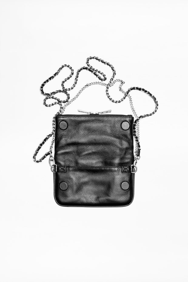 Zadig & Voltaire Rock Nano Novel Bag in Black