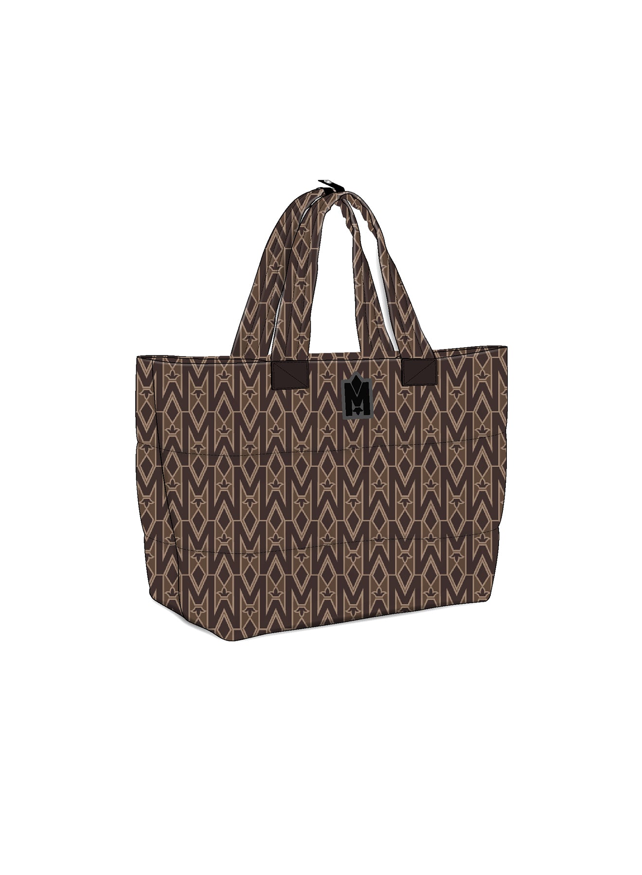 Mackage Rox MG Tote Bag in Coffee Blond Genius