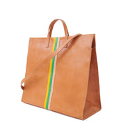 Clare V. Woven Leather Tote w/Tags - Green Totes, Handbags - W2437190