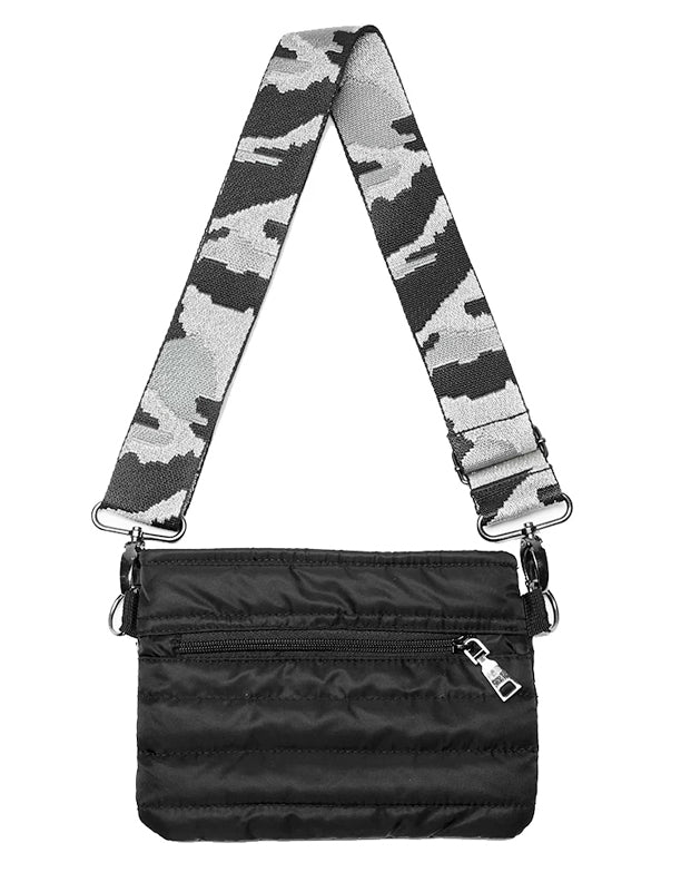 Think Royln Bum Bag Crossbody in Neutral Camo