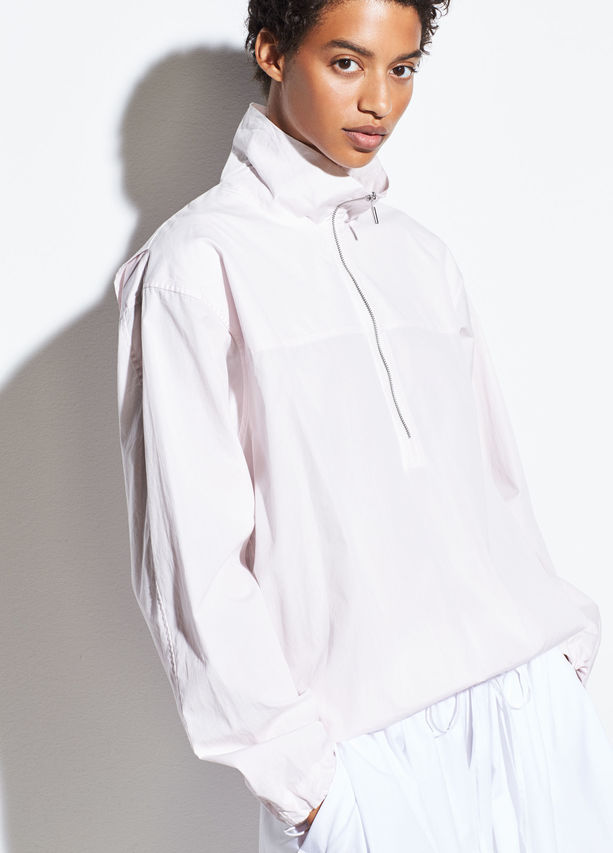 VINCE - Half Zip Pullover in Peony