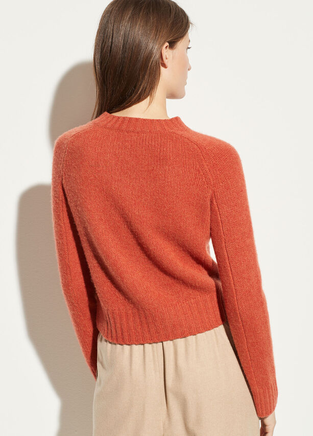 Vince shrunken hot sale cashmere pullover