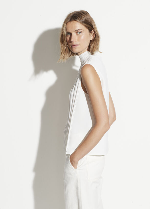 Vince Lasercut Sleeveless buy Turtleneck Blo