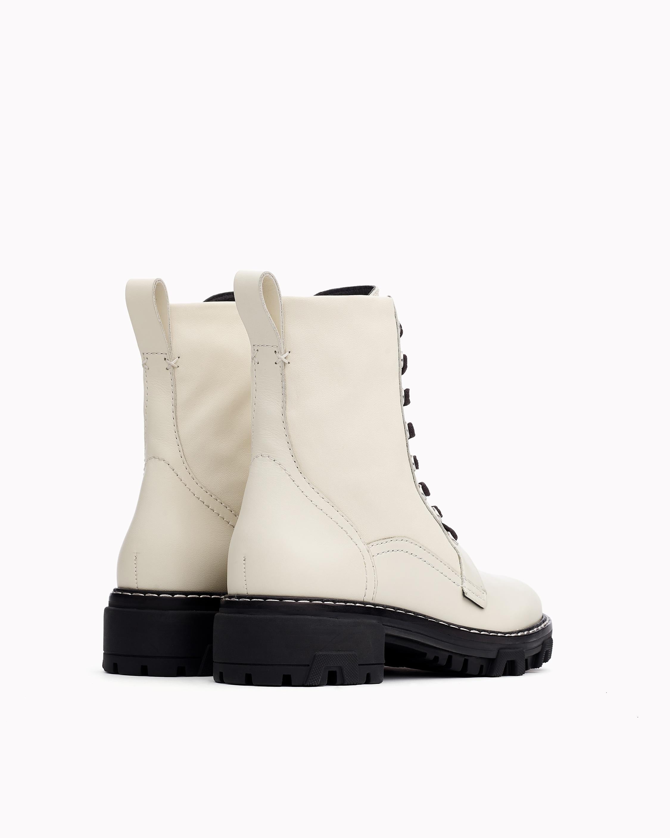 White rag store and bone boots