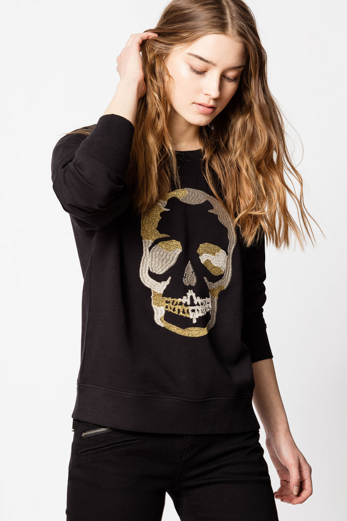 Zadig and voltaire deals skull sweater