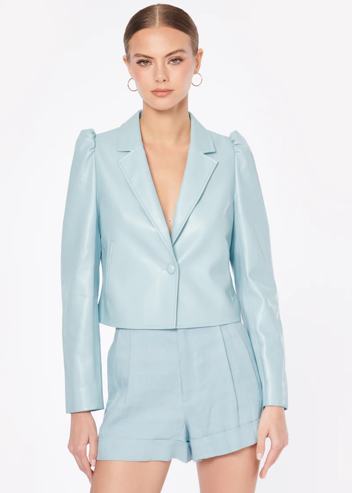 Cami Nyc - Aliette Vegan Leather Jacket In Cove