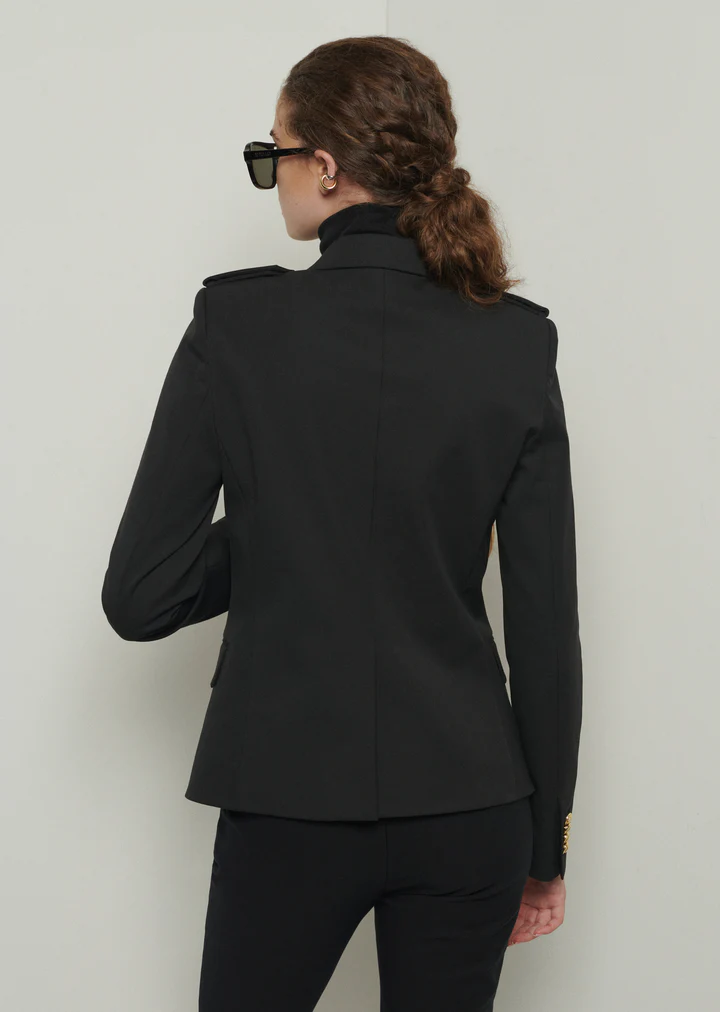 Derek Lam 10 Crosby - Arthur Single-Breasted Jacket in Black