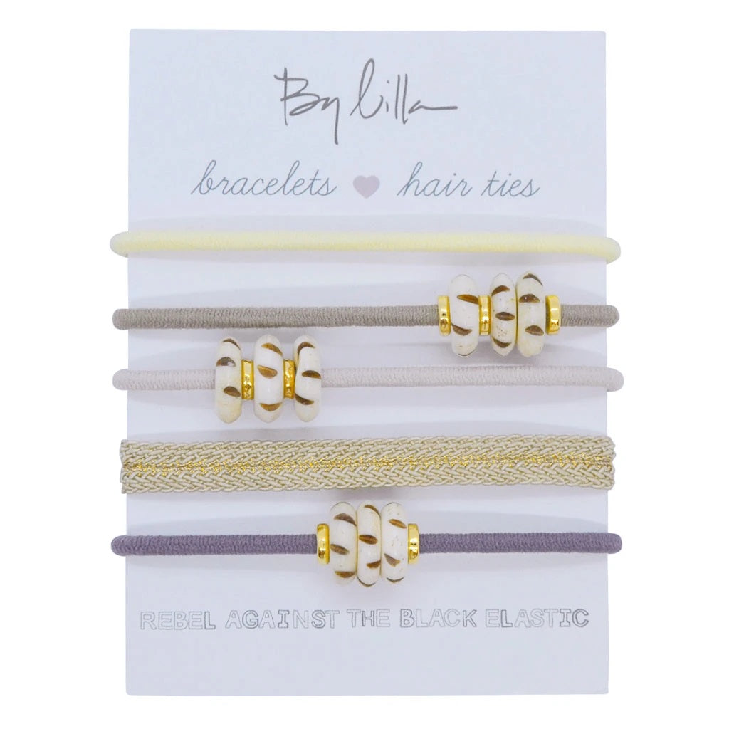 By Lilla - Bam Bam Mini Stacks Hair Elastics