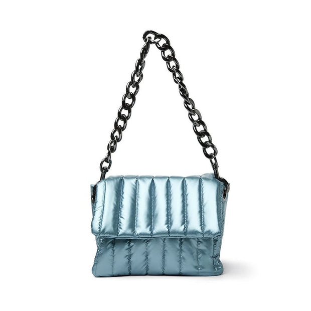 Think Royln - Bar Bag in Pearl Ice Blue