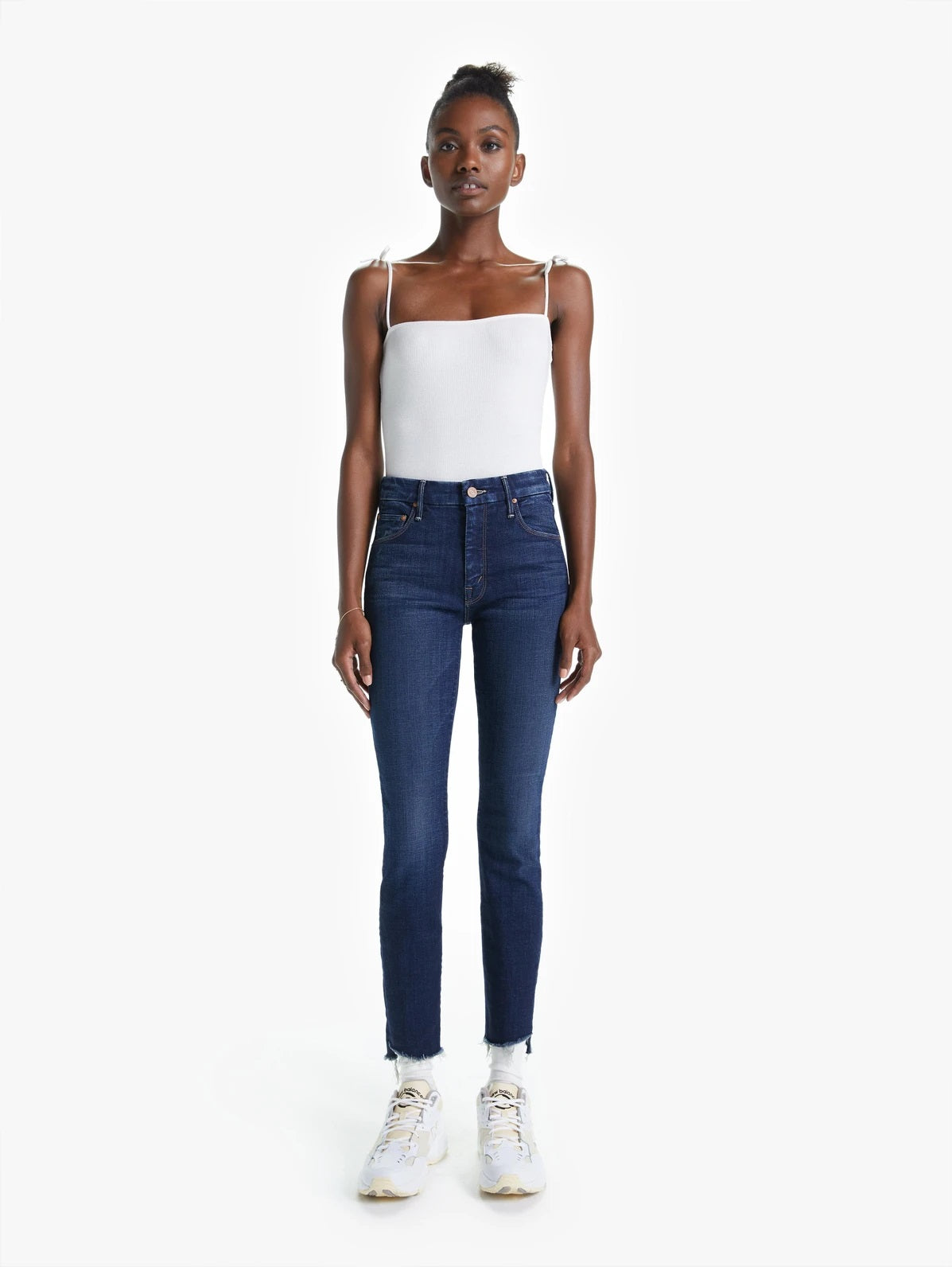 Evoluxxy MOTHER Denim The Looker Ankle Twice Shy | Pike and Rose