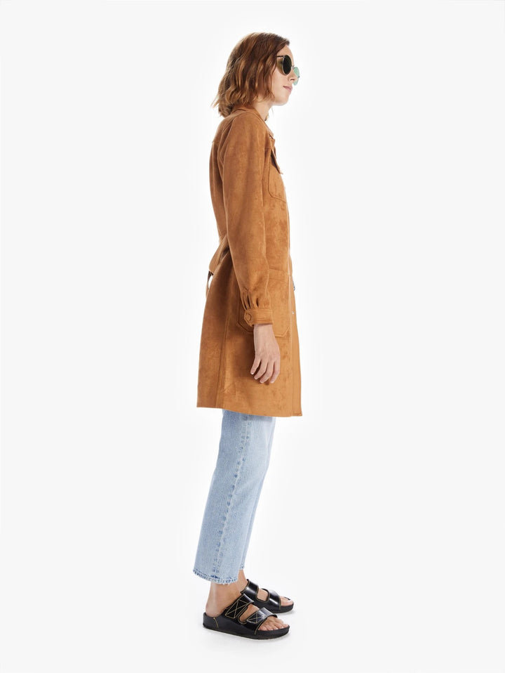 Mother - The Patch Pocket Car Coat in Hitch Hiking