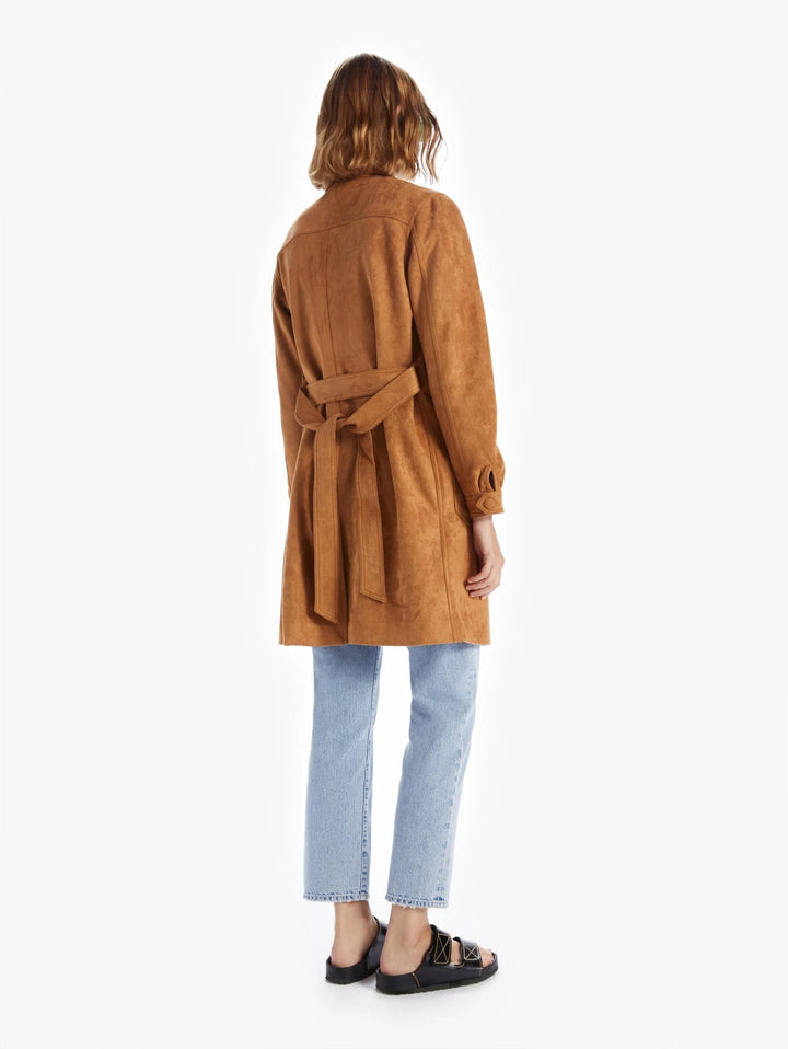 Mother - The Patch Pocket Car Coat in Hitch Hiking