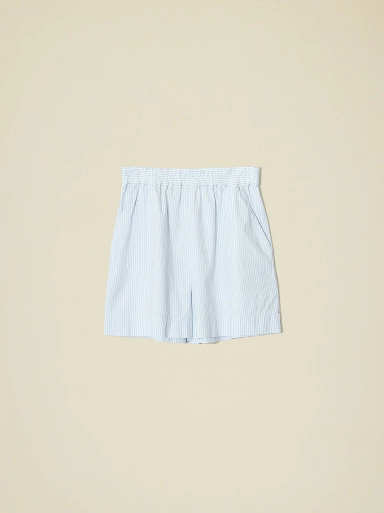 Xirena - Caysen Shorts In Sky Stripe White