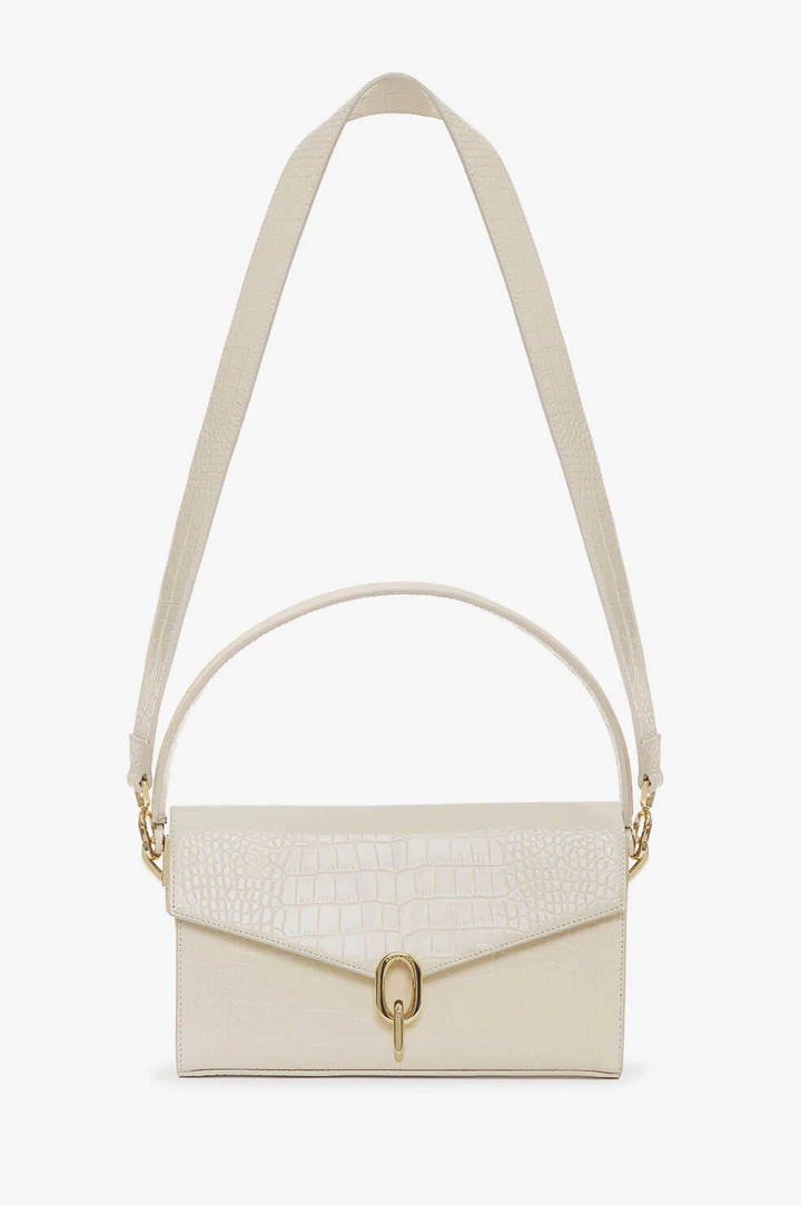 Anine Bing - Colette Bag in Oyster Embossed