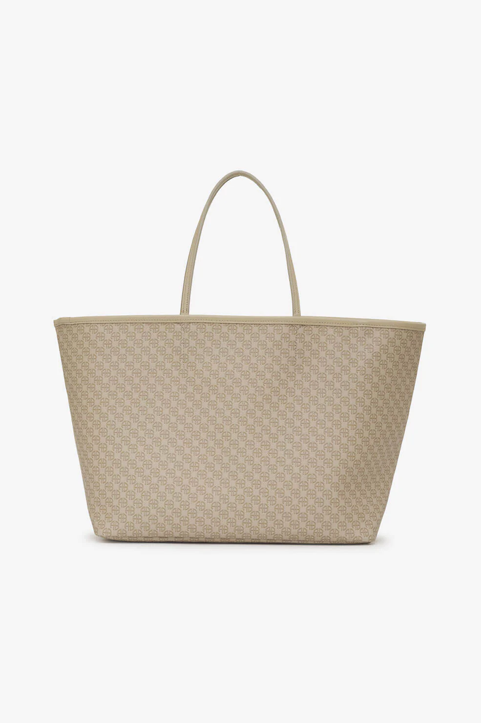 Anine Bing - Emma Tote in Beige Monogram