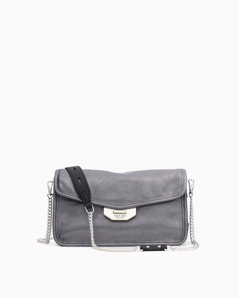 Rag & Bone Field Envelope Leather Clutch Bag