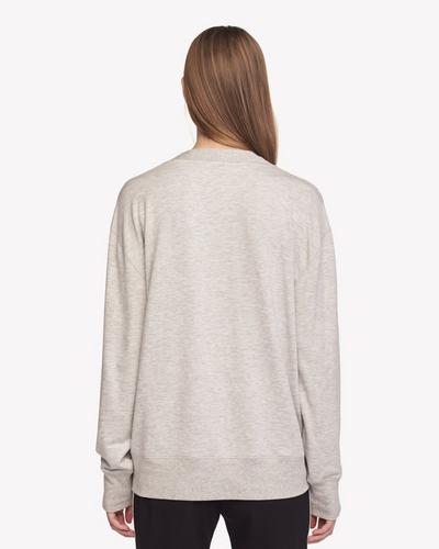 Rag Bone Flora Pullover in Heather Grey